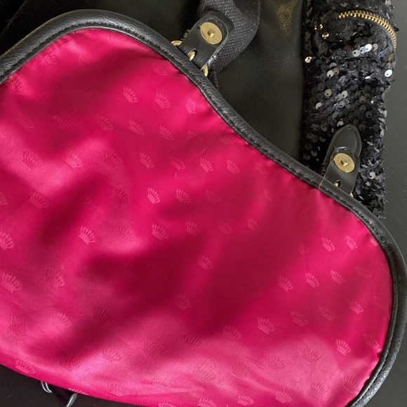 Juicy Couture Black and Gold Sequin Backpack main image 5
